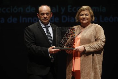 María Jesús Muñiz, premiada por su labor divulgativa. RAMIRO