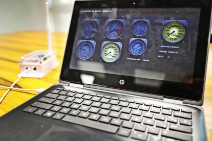 Algunos de los parámetros que emite. RAMIRO