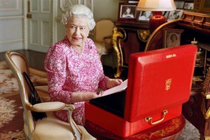 La reina Isabel II en julio del 2015. HO | AFP