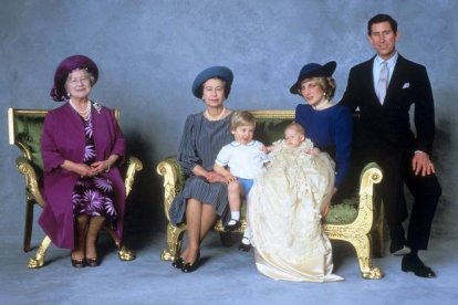 Foto de familia en 1984. PA | AP