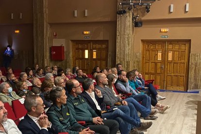 Parte del público durante el homenaje. DL
