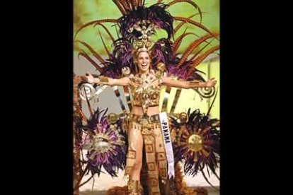 El atuendo ganador fue el que lució la miss panañema.