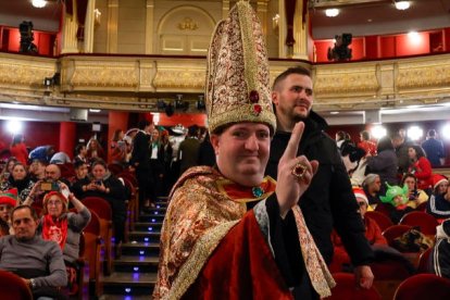 El obispo friki de la lotería es de León. EFE