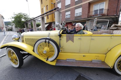 Del Olmo se mostró emocionado de repetir el Rally Protagonistas una década después de su última edición. L. DE LA MATA