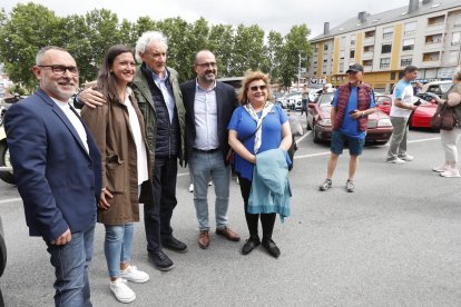 Carlos Cortina, Lidia Coca, Luis del Olmo, Marco Morala y Sonia Linares. L. DE LA MATA