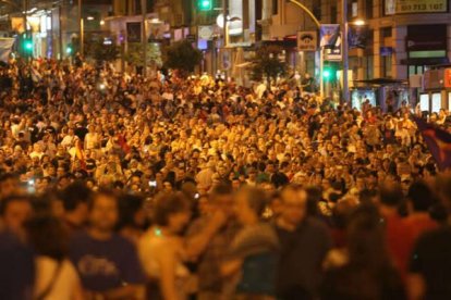 Una auténtica marea humana ocupó el centro de Madrid