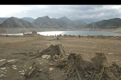 Una muestra más de la acuciante sequía que afectó a parte de la provincia de León