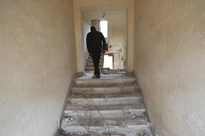 La vivienda del vigilante es la mejor conservada. L. DE LA MATA