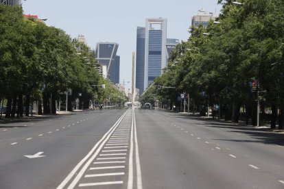 La ciudad de Madrid recibe a los altos mandatarios blindada. EFE