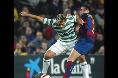 El Barça tendrá la oportunidad de vengar su eliminación de la Copa de la Uefa la temporada pasada ante un <b>Celtic de Glasgow</b> que verá a Larsson (su ex goleador) de azulgrana.
