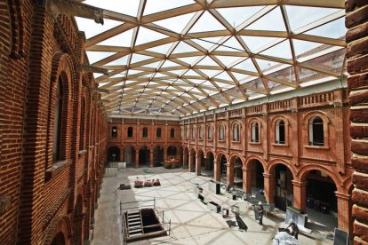 Obras en el interior del museo / FOTO RAMIRO