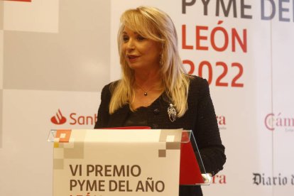 Entrega de los premios a la Pyme del año en el Banco Santander. F. Otero Perandones.