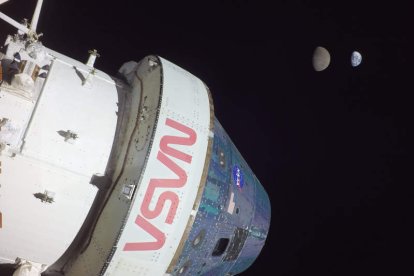 La cápsula Orion, de cuyo sistema de potencia se encarga el equipo de Fernández. nasa