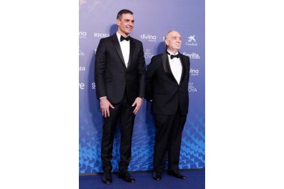 Pedro Sánchez y el director de cine Fernando Méndez-Leite