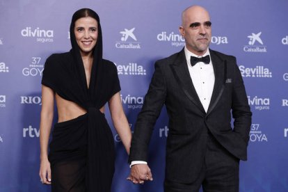 La actriz chilena Luisa Mayol y el actor Luis Tosar