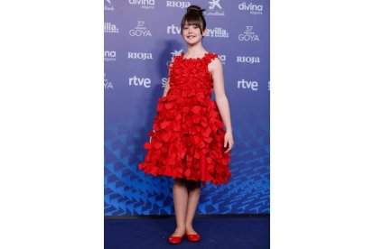 La actriz Luna Fulgencio