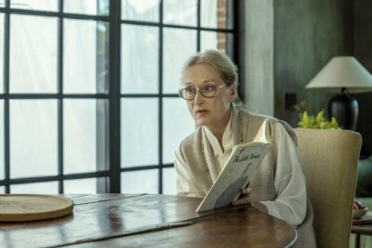 Fotograma de esta serie sobre el cambio climático, Un futuro desafiante, con un reparto estelar encabezado por Meryl Streep. EFE/APPLE TV/ZACH DILGARD