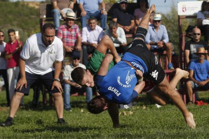 Daniel Pinto y Jorge Iglesias en la categoría de ligeros. FERNANDO OTERO