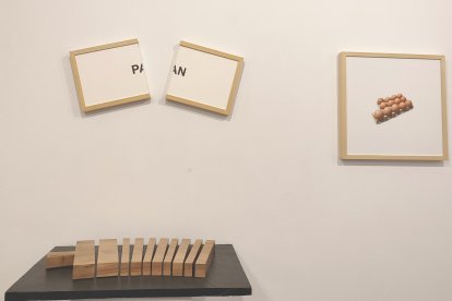 Una de las piezas de la exposición. DL