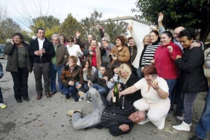 El Gordo de Navidad se vendió íntegramente en la localidad de Grañén, Huesca. Foto: ÁNGEL DE CASTRO/EL PERIÓDICO