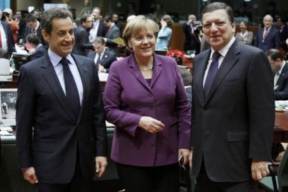 La crisis soberana que asola a la eurozona, los recortes, el clima de austeridad, la caída del consumo y el incremento del paro se convirtieron en un escenario habitual. Foto: JEAN PAUL PELISSIER/AFP