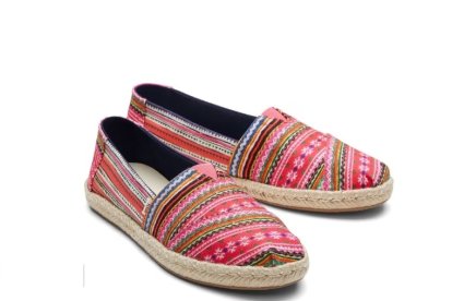 De lona multicolor. Toms. 74,90 euros