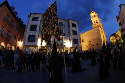 Procesión de La Dolorosa en Ponferrada. L. DE LA MATA