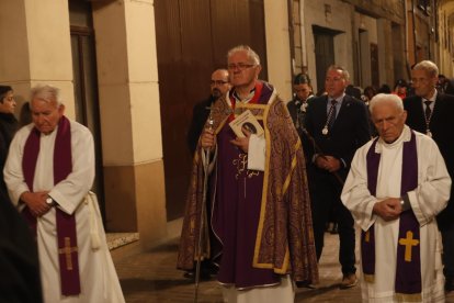 Procesión de la Dolorosa en Ponferrada. L. DE LA MATA