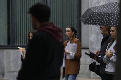 Los estudiantes podrán conocer su puntuación a través de la web de la ULE . FERNANDO OTERO
