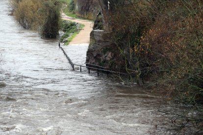 Así ha afectado el paso del temporal a Ponferrada. ANA F. BARREDO (2)