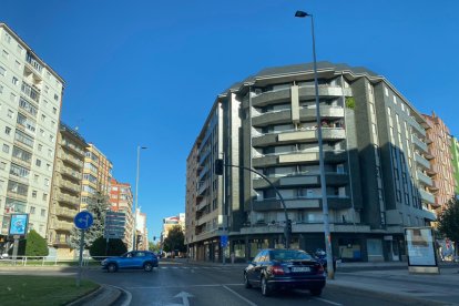 El acceso a Fernández Ladreda. DL
