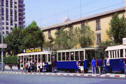 Tranvía 235, serie 231 a 242, construido en Valencia en 1930. Maquetren.