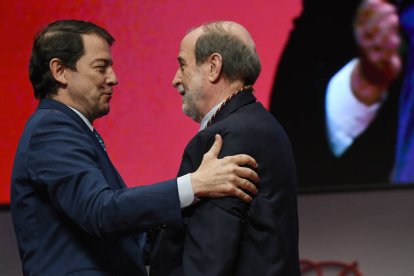 Premio de Castilla y León en la categoría de Ciencias Sociales al invetigador Miguel Ángel Verdugo. J. CASARES