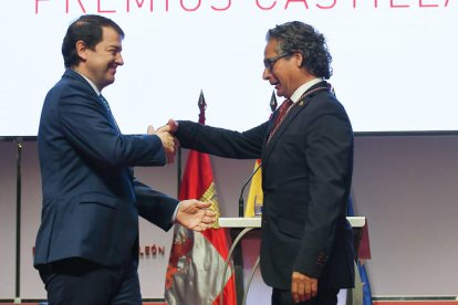 Premio de Castilla y León en la categoría de Investigación, a Juan Pedro Bolaños Hernández, bioquímico e investigador. J. CASARES