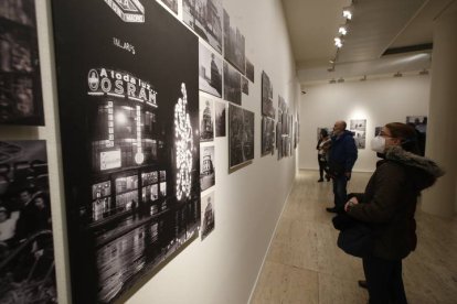La exposición rescata imágenes antiguas de Pallarés. RAMIRO