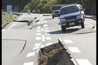 Todos los epicentros de los temblores telúricos se registraron en la provincia de Niigata.