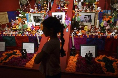 Típico altar mexicano. LEO LAVALLE
