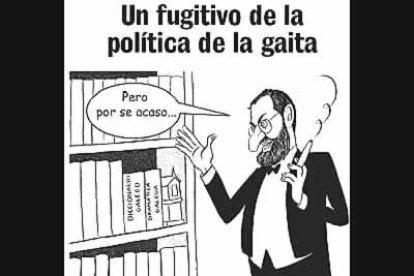 El gallego se le resiste a pesar de los consejos del Presidente de la Xunta, Manuel Fraga Iribarne, quien considera indispensable aprender el idioma si su 'delfín' quisiera regresar a  Galicia.