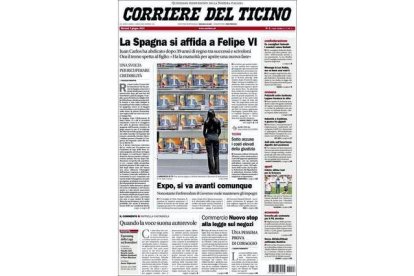 Corriere del Ticino, de Suiza.