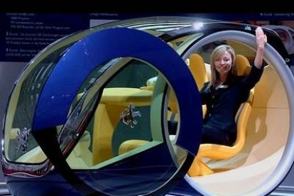 En Fráncfort podemos ver coches propulsados por hidrógeno o aire comprimido, eléctricos o híbridos, tecnología esta que es la más avanzada hasta el momento.