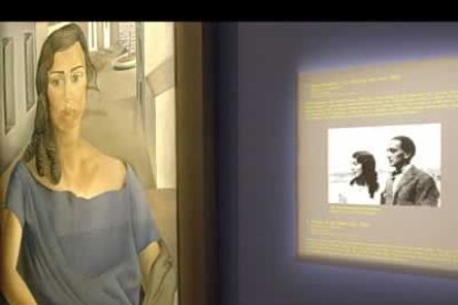 Museo Cicládico en Atenas. Parte de la exposición que fue visitada por miles de personas y en la que aparecieron fotogrfías del propio artista.