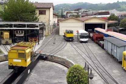 Vista exterior del Museo Vasco del Ferrocarril. MVF
