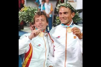 <b>Iker Martínez y Xabi Fernández</b> lograron el segundo oro español y la tercera medalla en vela.