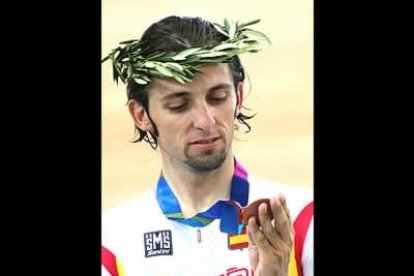 <b>Sergi Escobar</b> ya había logrado otro bronce en la persecución individual.