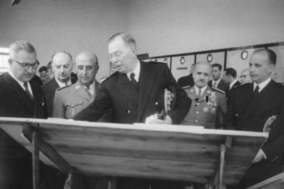 Marcelo Jorissen con Franco en Gijón. XEITU