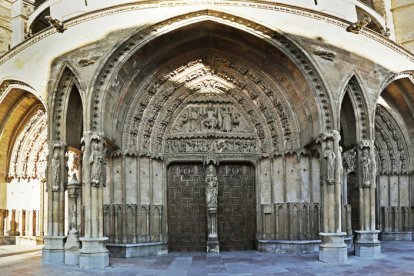 Pórtico de la Catedral de León. RAMIRO