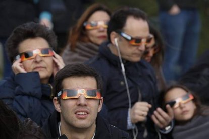 Todo el mundo preparado en el planetario de Madrid. Paco Campos | EFE