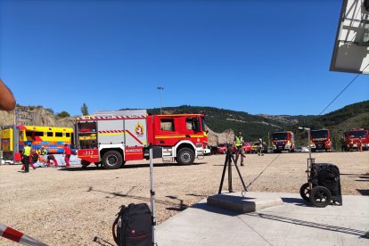 Adif prueba los protocolos de autoprotección de los túneles. P. I.