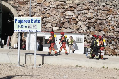 Adif prueba los protocolos de autoprotección de los túneles. RAMIRO