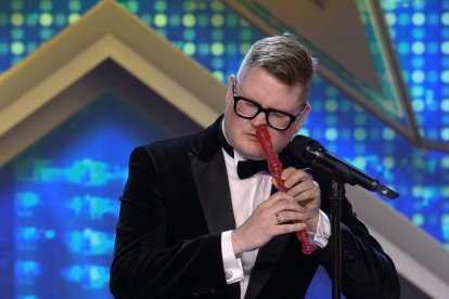 Actuación del filandés Mikko. TELECINCO